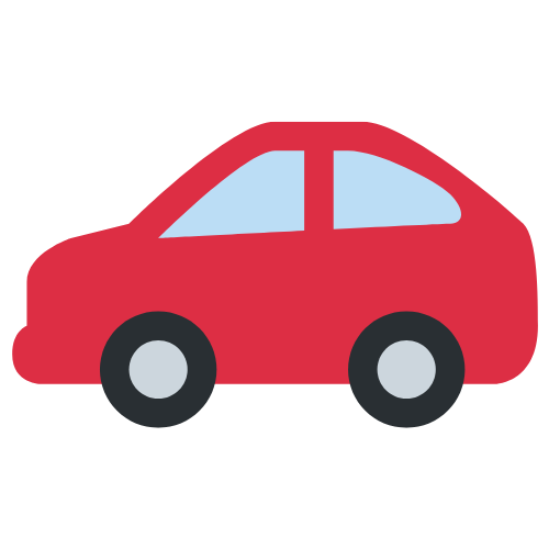 赤い車